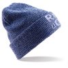 Ride it Out Classic Beanie-Heather-Royal-Blue